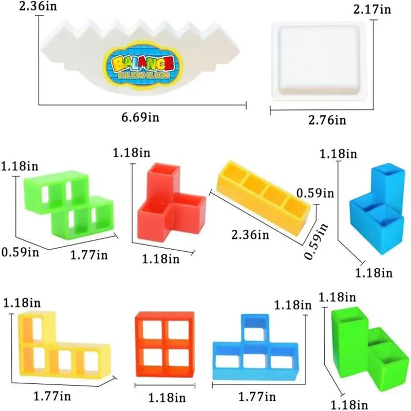 Jogo de Tetris em Equipe para Crianças e Adultos